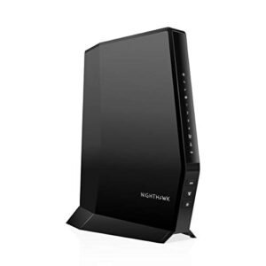 NETGEAR Nighthawk Modem Router Combo (CAX30) DOCSIS 3.1 Cable Modem and WiFi 6 Router – AX2700 2.7 Gbps – Compatible with Xfinity, Spectrum, Cox, and More – Gigabit Wireless Internet