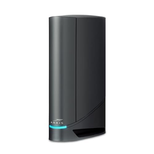 ARRIS (G34) – Cable Modem Router Combo – Fast DOCSIS 3.1 Gigabit WiFi 6 (AX3000), Approved for Comcast Xfinity, Cox, Spectrum & More, 1 Gbps Max Internet Speeds