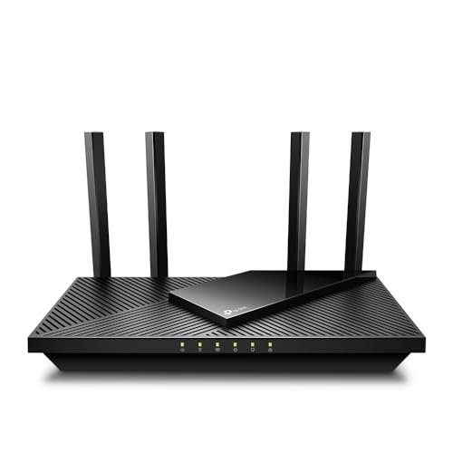 TP-Link AX1800 WiFi 6 Router V4 (Archer AX21) – Dual Band Wireless Internet, Gigabit, Easy Mesh, Works with Alexa – A Certified for Humans Device, Free Expert Support