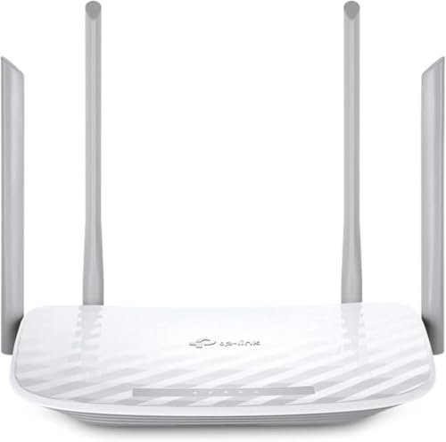 TP-Link AC1200 WiFi Router (Archer A54) – Dual Band Wireless Internet Router, 4 x 10/100 Mbps Fast Ethernet Ports, EasyMesh Compatible, Support Guest WiFi, Access Point Mode, IPv6 & Parental Controls