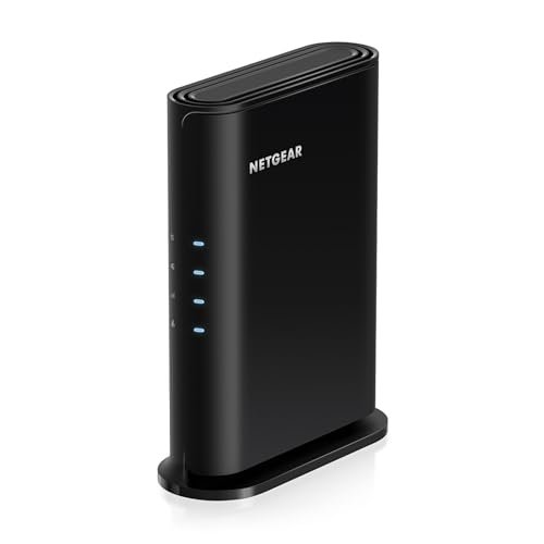 NETGEAR WiFi 6 Router (R6700AXv3) – Security Features, AX1800 Wireless Speed (Up to 1.8 Gbps) – Covers up to 1,500 sq. ft., 20 Devices