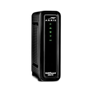 ARRIS (SBG10) – Cable Modem Router Combo – DOCSIS 3.0 16 x 4 Gigabit & AC1600 WiFi, For Comcast Xfinity, Cox, check with ISP for compatibility [Not for Spectrum] 400 Mbps Max Internet Speeds
